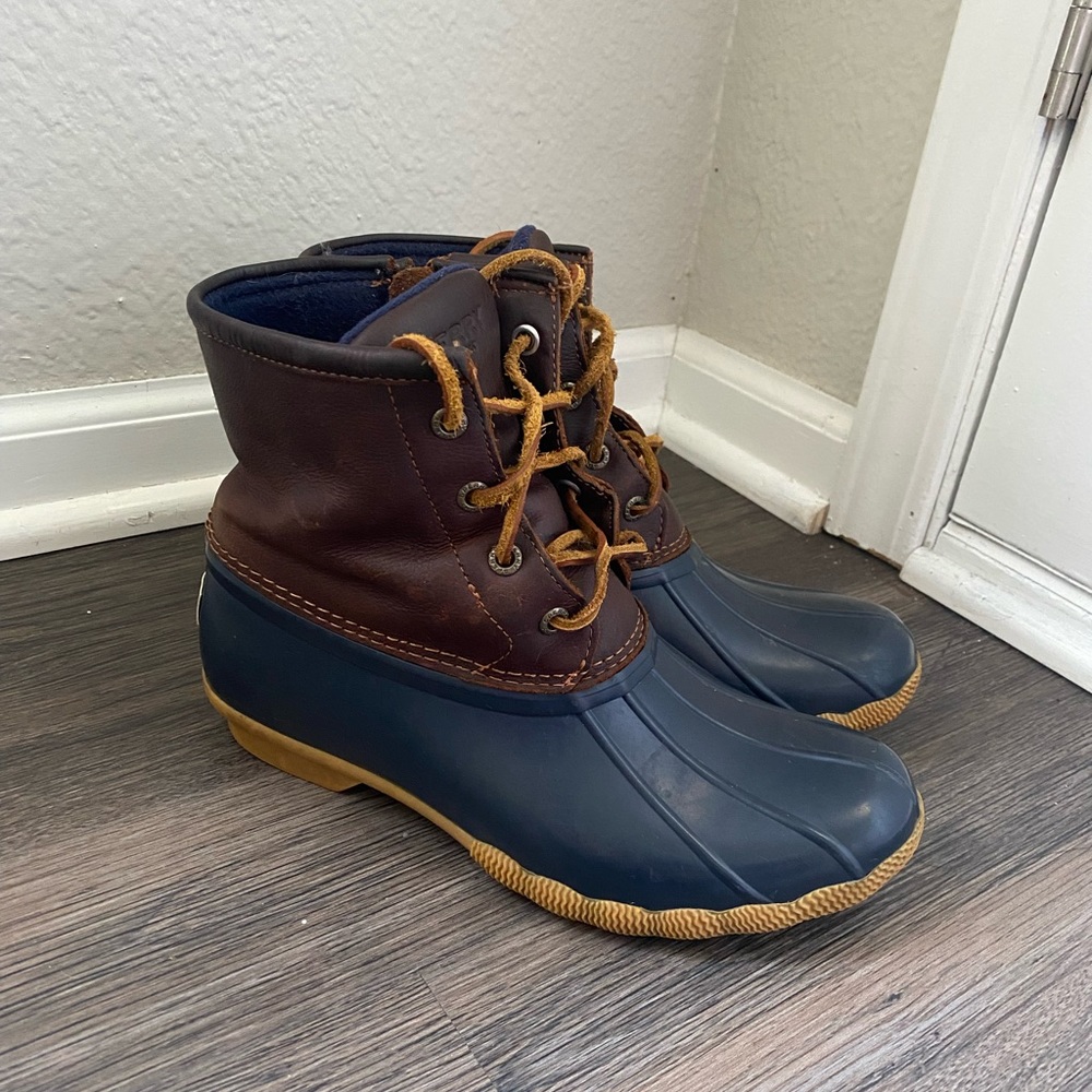 Sperry Duck Boots Size 7 - image 2